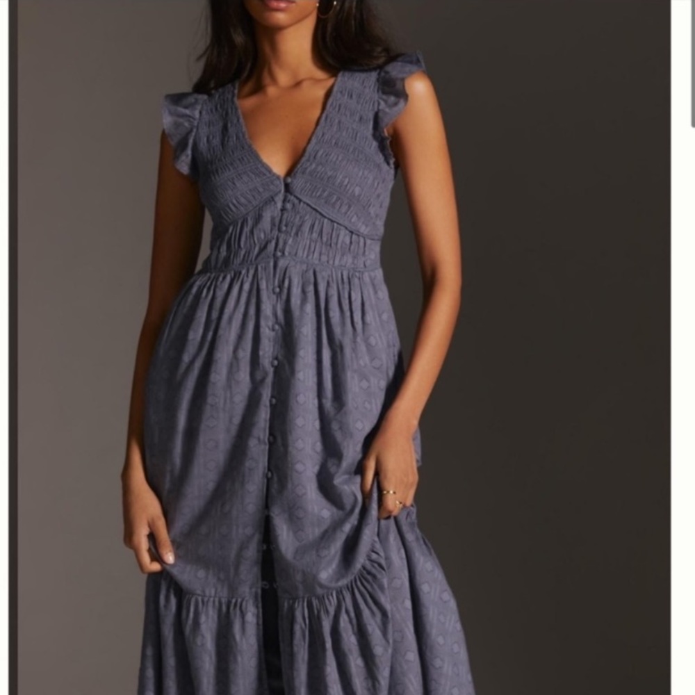 🖤 Anthropologie: The Peregrine Midi Maxi Dress
